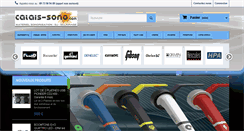 Desktop Screenshot of calais-sono.com